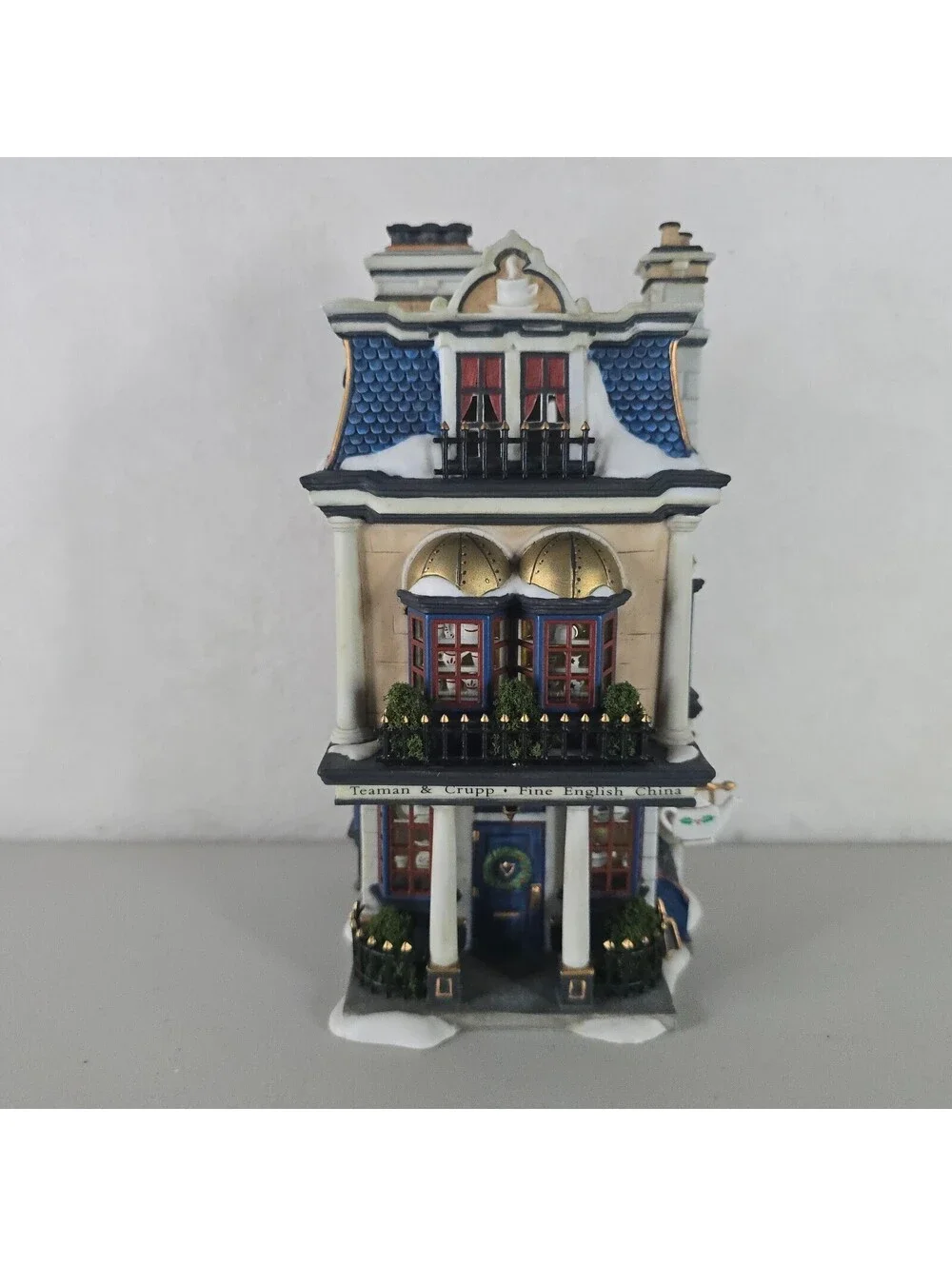 Department 56 Teaman & Crupp China Shop Dickens #58314 Working Light Porcelain
